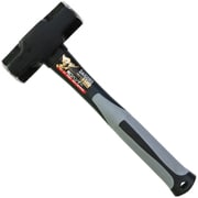 12316 [<黒> 両口ハンマー グラスファイバー柄 3P(3ポンド) 1.35kg]