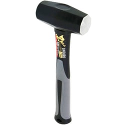 12319 [<黒> 石頭ハンマー グラスファイバー柄 1.1kg]
