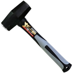 12320 [<黒> 石頭ハンマー グラスファイバー柄 1.3kg]