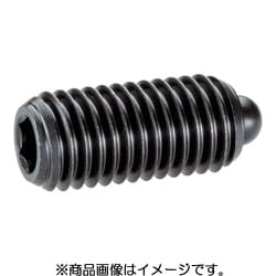 HALDER スプリングプランジャ スラストピン、六角穴付 快削鋼 22030.0104