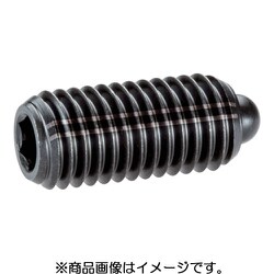 HALDER スプリングプランジャ スラストピン、六角穴付 快削鋼、バネ圧:強 22030.0156