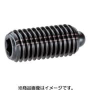 HALDER スプリングプランジャ スラストピン、六角穴付 快削鋼、バネ圧:強 22030.0164