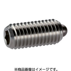 HALDER スプリングプランジャ スラストピン、六角穴付 ステンレス鋼 22030.0304