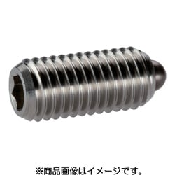HALDER スプリングプランジャ スラストピン、六角穴付 ステンレス鋼 22030.0316