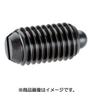 HALDER スプリングプランジャ スラストピン、スロット付 快削鋼 22050.0112