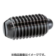 HALDER スプリングプランジャ スラストピン、スロット付 快削鋼 22050.0312