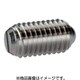 HALDER スプリングプランジャ ボール、スロット付 ステンレス鋼 22050.0605