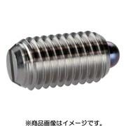 HALDER スプリングプランジャ スラストピン、スロット付 ステンレス鋼 22050.0716