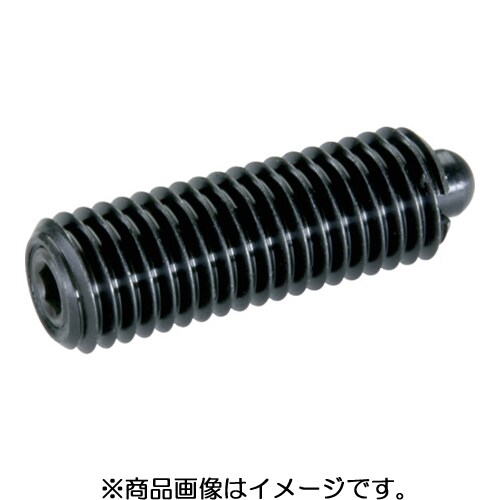 HALDER スプリングプランジャ 六角穴、シール付 快削鋼 22060.0052