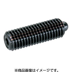 HALDER スプリングプランジャ 六角穴、シール付 快削鋼、バネ圧:強 22060.0156