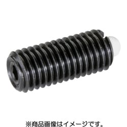 HALDER スプリングプランジャ 六角穴付 快削鋼、樹脂製ピン 22060.0204