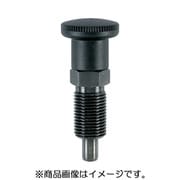 HALDER インデックスボルト 六角カラー付 ノブ付 スチール 22110.0117