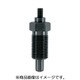 HALDER インデックスボルト 六角カラー付 ノブなし スチール 22110.0157