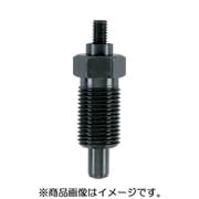 HALDER インデックスボルト 六角カラー付 ノブなし スチール 22110.0157
