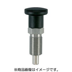 HALDER インデックスボルト 六角カラー付 ノブ付 ステンレス鋼 22110.0217