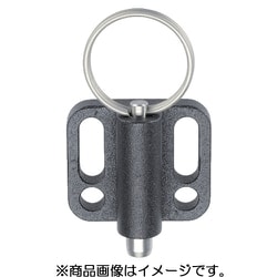 HALDER インデックスボルト 水平カラー付 リング付 ホールド機構なし 22110.0308