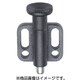 HALDER インデックスボルト 水平カラー付 ノブ付 ホールド機構なし 22110.0324