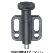 HALDER インデックスボルト 水平カラー付 ノブ付 ホールド機構なし 22110.0326