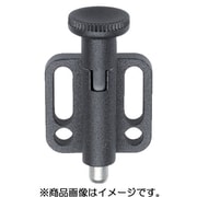 HALDER インデックスボルト 水平カラー付 ノブ付、ホールド機構付 22110.0345
