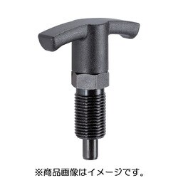 HALDER インデックスボルト 六角カラー付 Tグリップ付 スチール 22110.0826