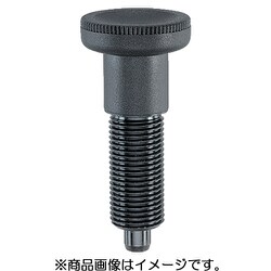 HALDER インデックスボルト 六角カラー無し ノブ付 快削鋼 22120.0046