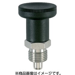 HALDER インデックスボルト 六角カラー付 ホールド機構付 ステンレス鋼 22120.0258