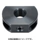 HALDER 固定ブロック インデックスボルト用 垂直取付用 スチール 22120.0352