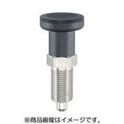 HALDER インデックスボルト 六角カラー付 ノブ付 ステンレス鋼 22120.0406