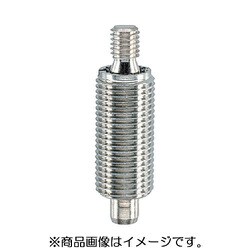 HALDER インデックスボルト 六角カラー無 ノブなし ステンレス鋼 22120.0466