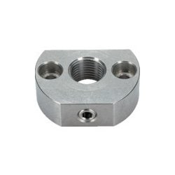 HALDER 固定ブロック インデックスボルト用 水平取付用 ステンレス鋼 22120.0545