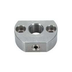 HALDER 固定ブロック インデックスボルト用 水平取付用 ステンレス鋼 22120.0546