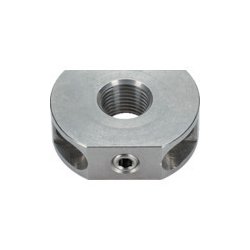 HALDER 固定ブロック インデックスボルト用 垂直取付用 ステンレス鋼 22120.0548