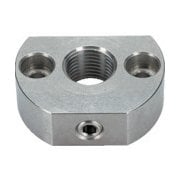 22120.0550 HALDER 固定ブロック インデックスボルト用 水平取付用 ステンレス鋼 22120.055