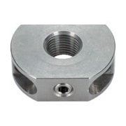 HALDER 固定ブロック インデックスボルト用 垂直取付用 ステンレス鋼 22120.0552