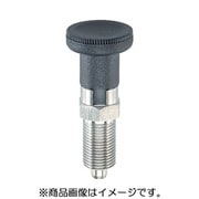 HALDER インデックスボルト 六角カラー付 ホールド機構付 ステンレス鋼 22120.0605
