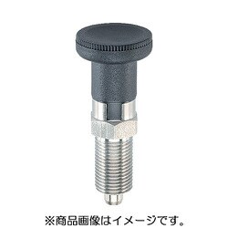 HALDER インデックスボルト 六角カラー付 ホールド機構付 ステンレス鋼 22120.0608