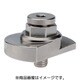 22260.0351 [HALDER クランピングキャッチ クランプボルト付 ステンレス鋼]