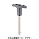 HALDER ボールロックピン セルフロッキングT形グリップ付 ステン、析出硬化 22350.0001