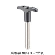 22350.0062 [HALDER ボールロックピン セルフロッキングT形グリップ付 ステン、析出硬化]