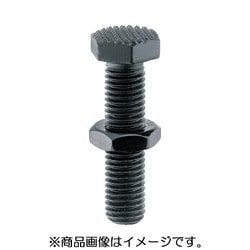 HALDER 台座ピン 高さ調整型 着座面:セレーション付 22690.0626