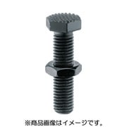 HALDER 台座ピン 高さ調整型 着座面:セレーション付 22690.0626