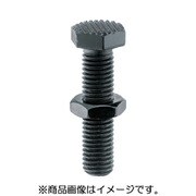 HALDER 台座ピン 高さ調整型 着座面:セレーション付 22690.0644