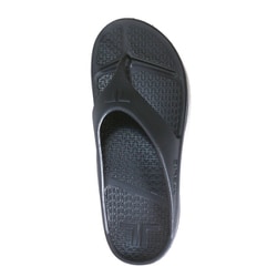 ヨドバシ Com Telic テリック Flip Flop Black Xl 27 5 28cm リカバリーサンダル 通販 全品無料配達