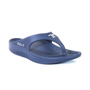 LOGO IMPACT FLIP FLOP Navy White M（24-24.5cm） [リカバリーサンダル]