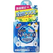 限定 トップスーパーNANOX 涼感クールアイスミントの香り 本体 400g [洗濯洗剤]