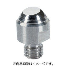 22731.0112 [HALDER 揺動パッド 初期位置復帰機構付 オネジ付、フラット ステンレス鋼]
