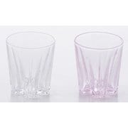 日本酒・焼酎グラス さくらさく サケ 紅白 SAKURASAKU