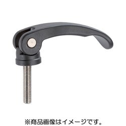 23390.0222 [HALDER 偏心クイッククランプレバー オネジ付 ステンレス鋼]