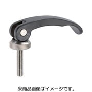 23390.0335 [HALDER 偏心クイッククランプレバー オネジ付 調節リング付 ステンレス鋼]