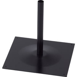 255117 [緑十字 のぼり用スタンド フラットベースタイプ 重量2.4kg スチール製]